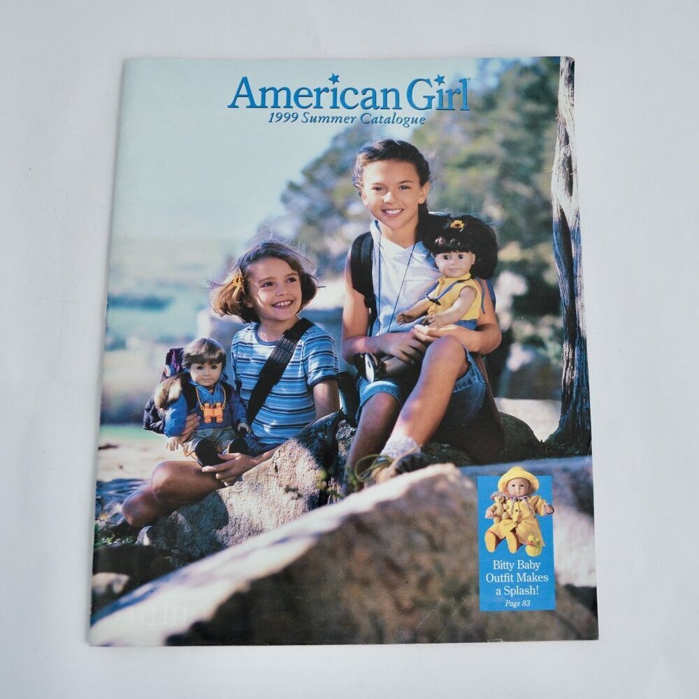 American Girl Summer 1999 Catalog NO NAME / ADDRESS PRINTED ON BACK